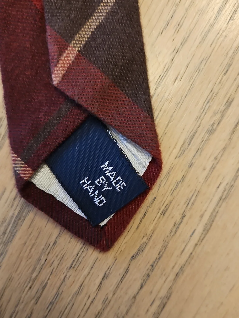 Vintage Polo Ralph Lauren Flannel Tie